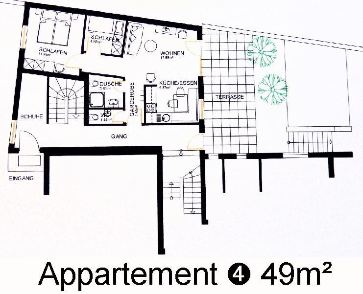 Apart Raetia Apartment Pfunds Bilik gambar